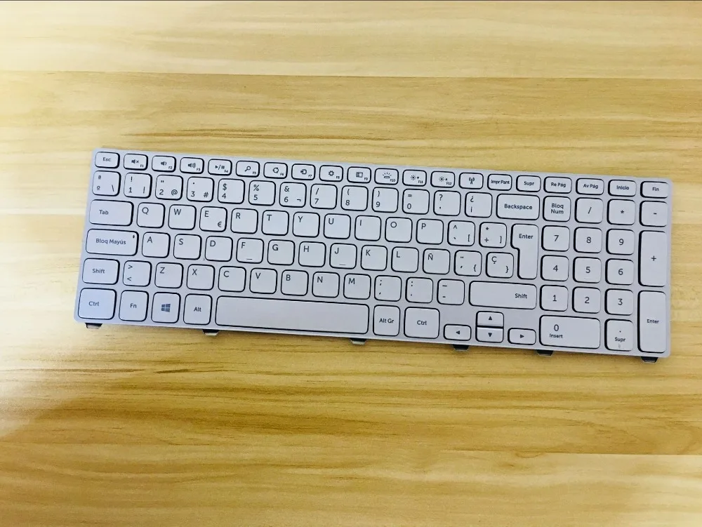 

News keyboard for Dell Inspiron 17 7737 backlit Spanish layout