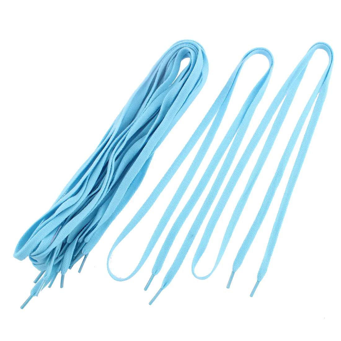 

UXCELL Athletic Sports Sneaker Flat Shoelace Strings Sky Blue 5 Pairs