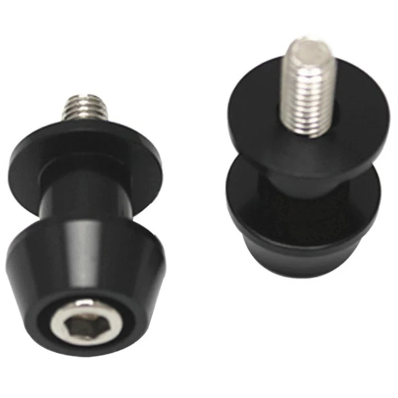 

10mm Universal Cnc Motorcycle Swingarm Spool Sliders For Kawasaki(Black)