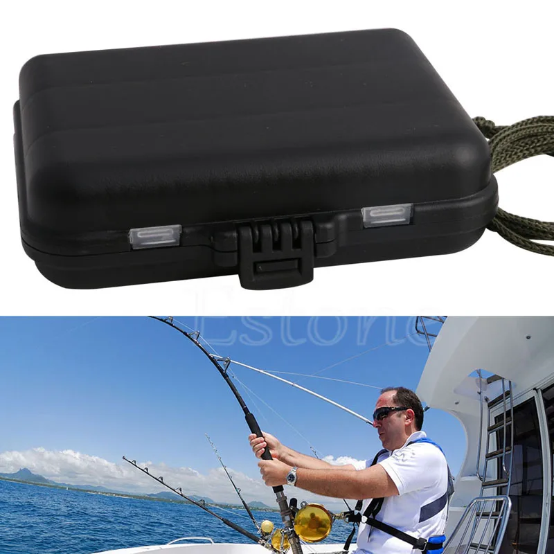 

Waterproof Plastic 16 Compartments Fishing Lure Bait Tackle Storage Box Bag Case