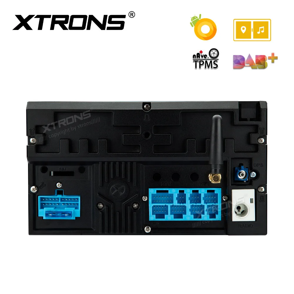 Discount XTRONS 2 Din Universal Radio Audio 6.95" Android 8.0 Octa Core Car Stereo DVD Player Steering Wheel GPS Navigation 4G DAB+OBD2 4