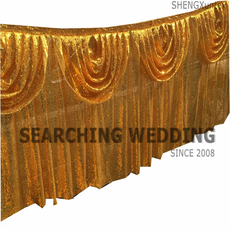 

Sequin Table Skirt \ Wedding Table Cloth Skirting