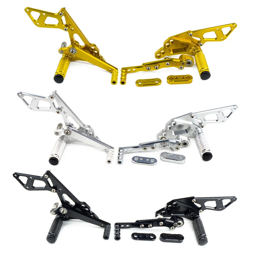 CNC Заготовка подножки Racing Rearset Сзади наборы для ухода за кожей для Suzuki GSXR1000 GSX-R1000 2009 2010 2011 2012 2013