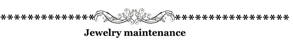 jewelry maintenance