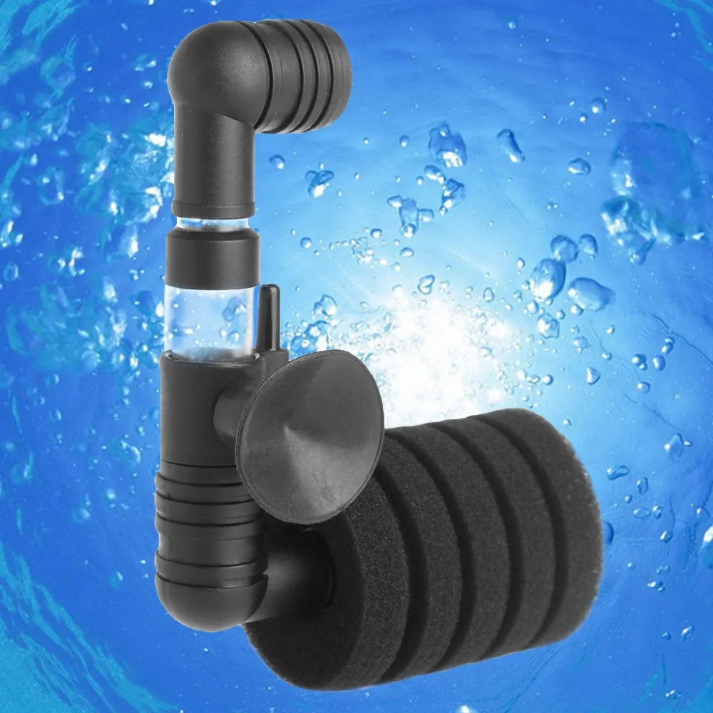 Aquarium Biochemical Sponge Filter Fish Tank Air Pump Breeding Oxygen