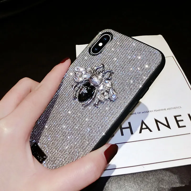 bling bling luxury cute iphone 6 6s 7 8 plus x xr xs max case  (11)