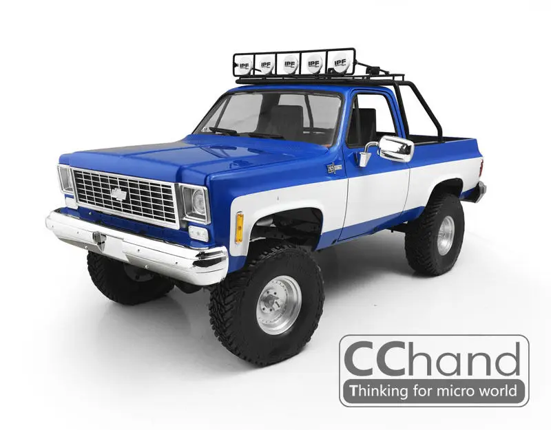 1/10 Chevrolet Blazer багажник на крышу черного цвета с светильник