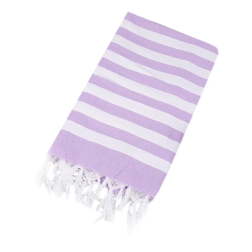 Банное полотенце s для взрослых, хлопковое пляжное полотенце с кисточками, окрашенное жаккардовое полотенце, полотенце для ванной - Цвет: A