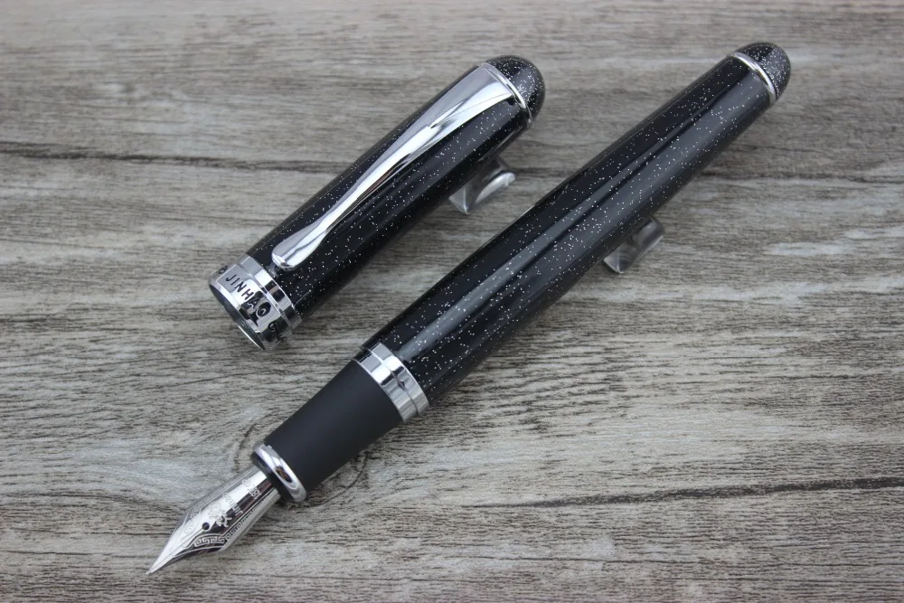 JINHAO X750 SHIMMERING SANDS BROAD NIB FOUNTAIN PEN FREE SHIPPING
