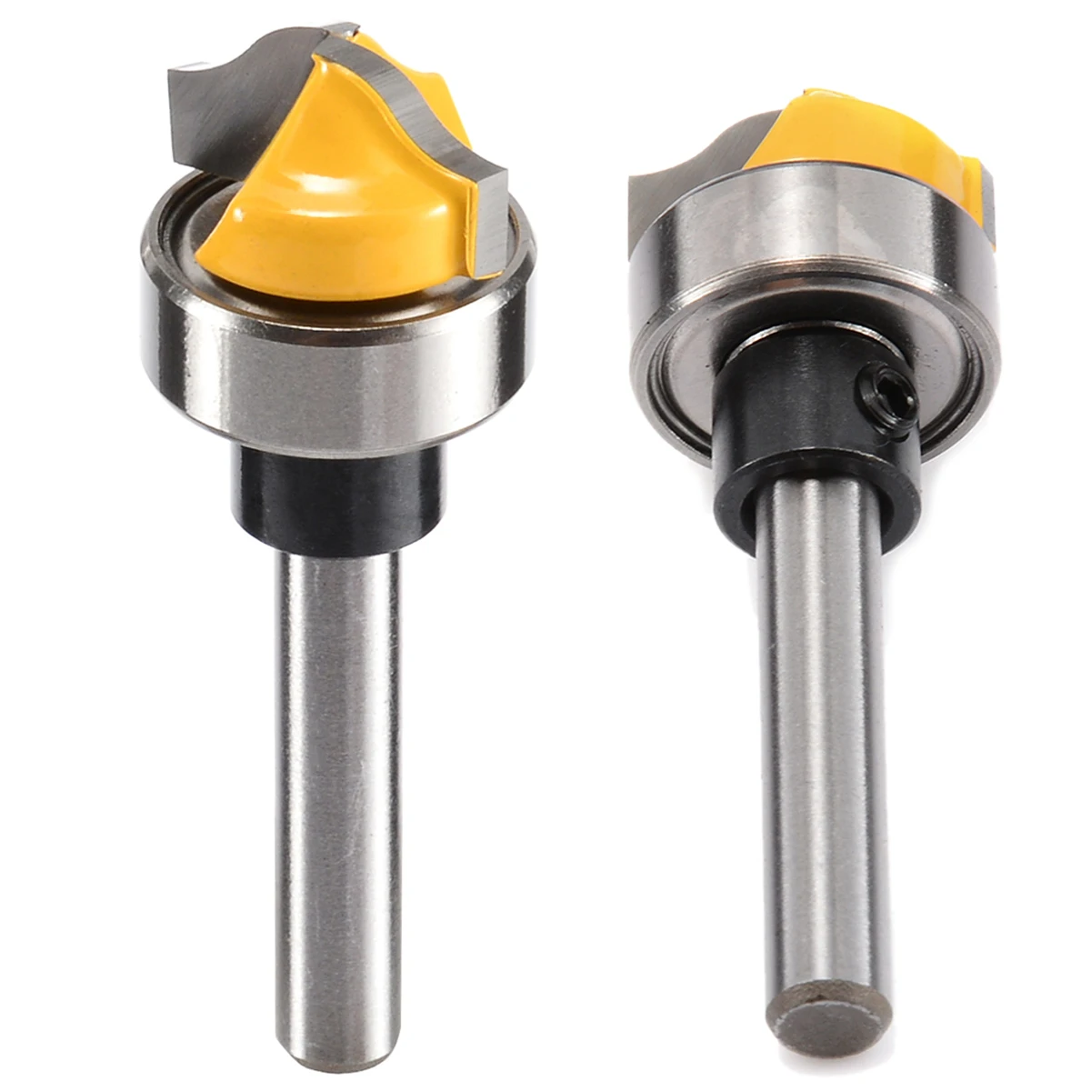 

1pc 2 Flutes Profile Groove Template Router Bit 1/4" x 3/4" Shank Carbide Woodworking Milling Cutter Power Tool