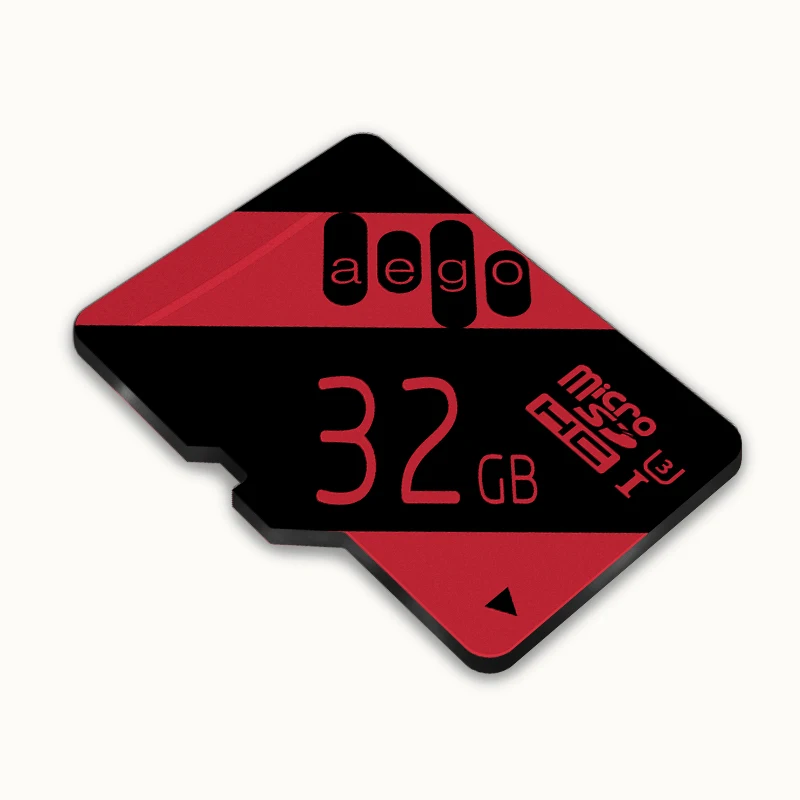 Карта памяти AEGO 256 128 64 32 16ГБ Class 10 U3 microSDHC UHS-I(без адаптер
