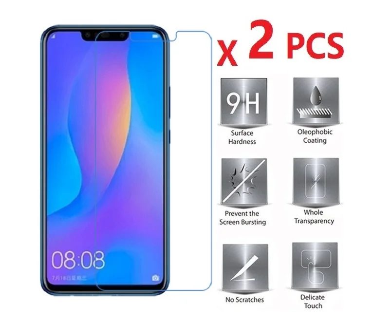 2 шт. для huawei Nova 3i протектор экрана из закаленного стекла 2.5D 0 26 мм 9H Защита от