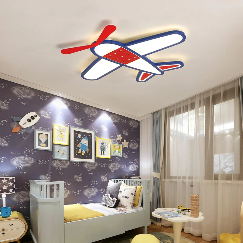 Plano de los niños soñando modernas luces de techo Led para sala de niños AC85-265V Sala lámpara de techo iluminación