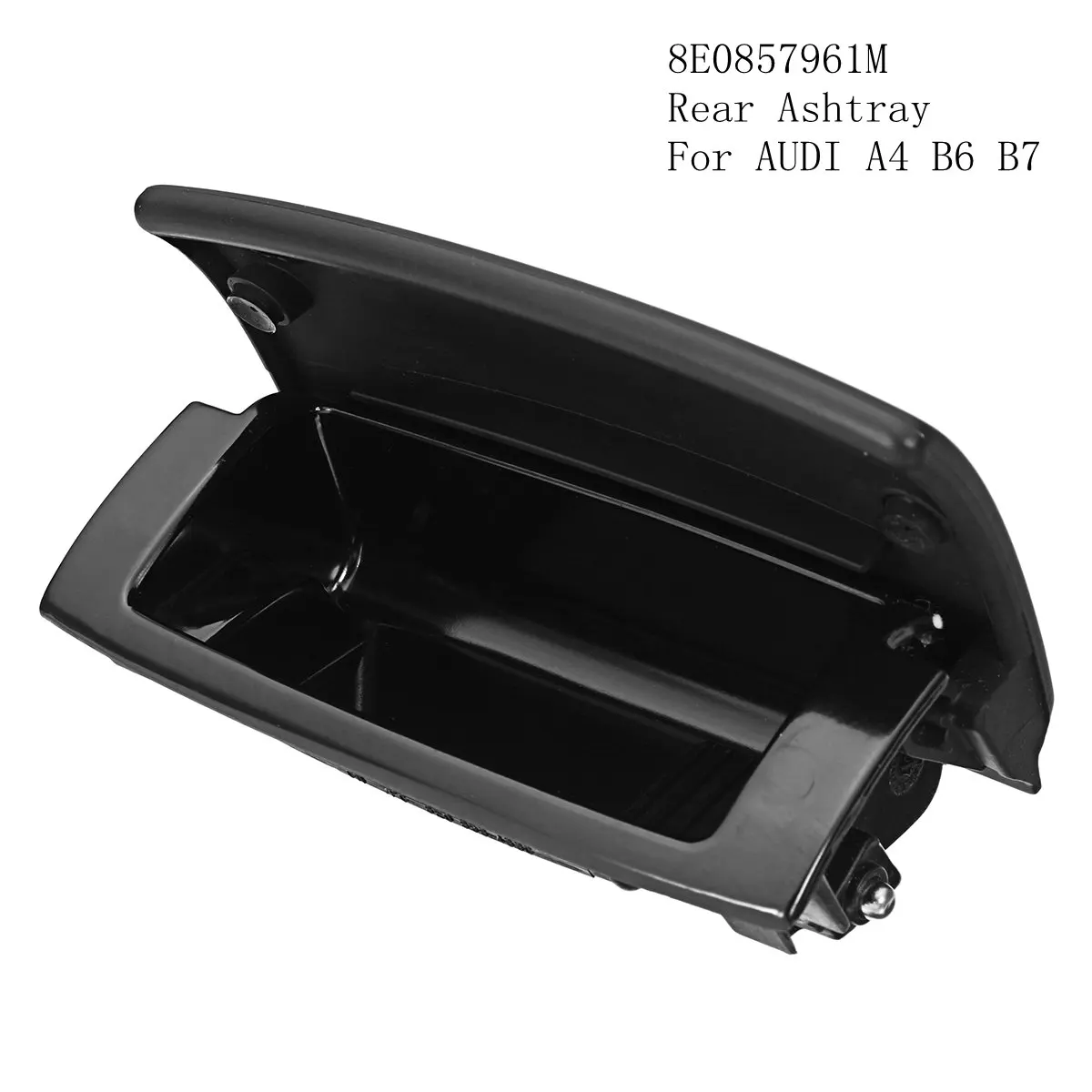 Car Rear Ashtray Black Cover for Audi A4 B6 B7 Seat Exeo 8E0 857 961 M 8E0857961M 2003 2004 2005