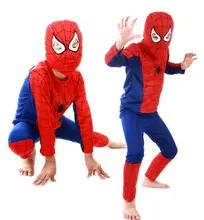 1pc Kid Super Hero Children Theme Party Costume Spiderman Superman Clothing Halloween Boys Girls Dress Up Cosplay Costume