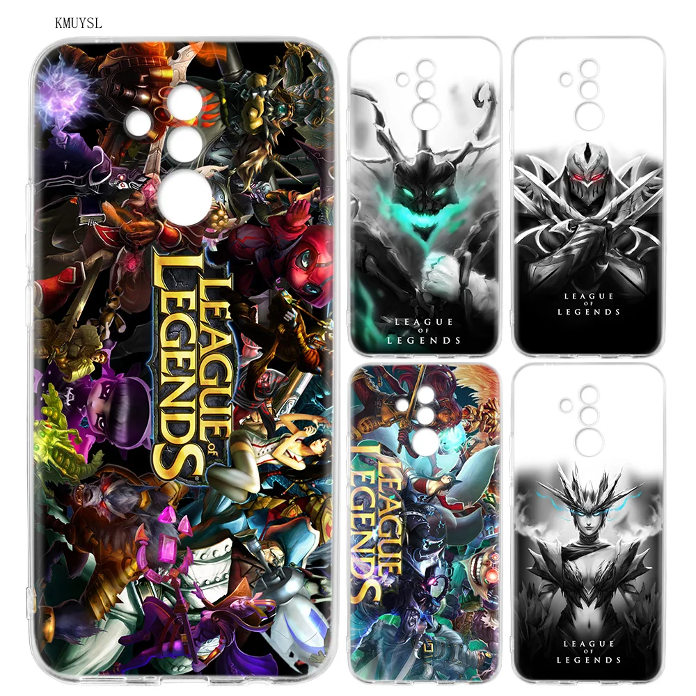 

KMUYSL league of legends lol yasuo Silicone Case for Huawei Mate 20 Lite Honor 10 8X Play Y6 Y5 Y7 Y9 Prime 2018 7A Pro 7C