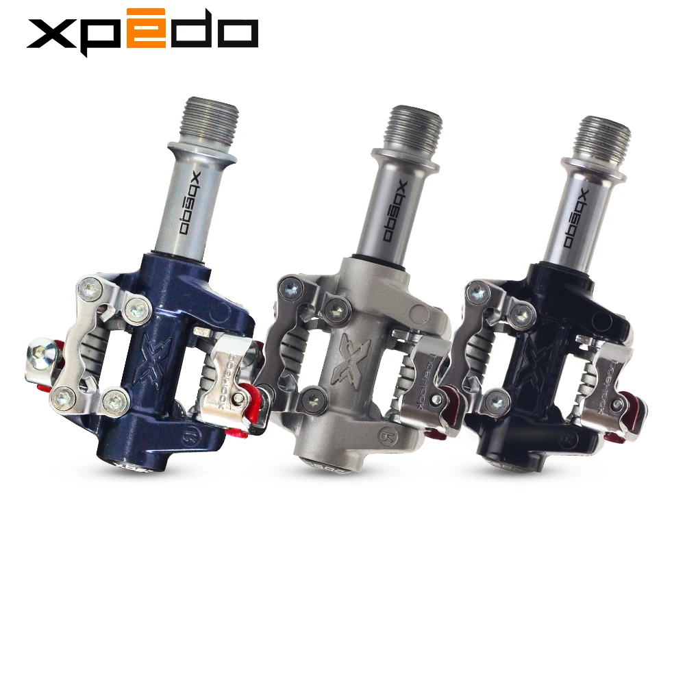 

Wellgo Xpedo XMF07AC bicycle MTB pedals bearings ultralight 289g mountain bike pedals XPD self-locking clipless bicicleta clip