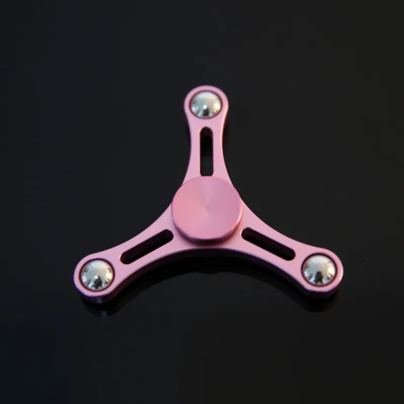 Aluminum Alloy Hollow Out TriangFinger Spinner Fidget EDC Hand Spinner For Autism and ADHD Relief Focus Anxiety Stress Gift Toys Aluminum Alloy Hollow Out TriangFinger Spinner Fidget EDC Hand Spinner For Autism and ADHD Relief Focus Anxiety Stress Gift Toys