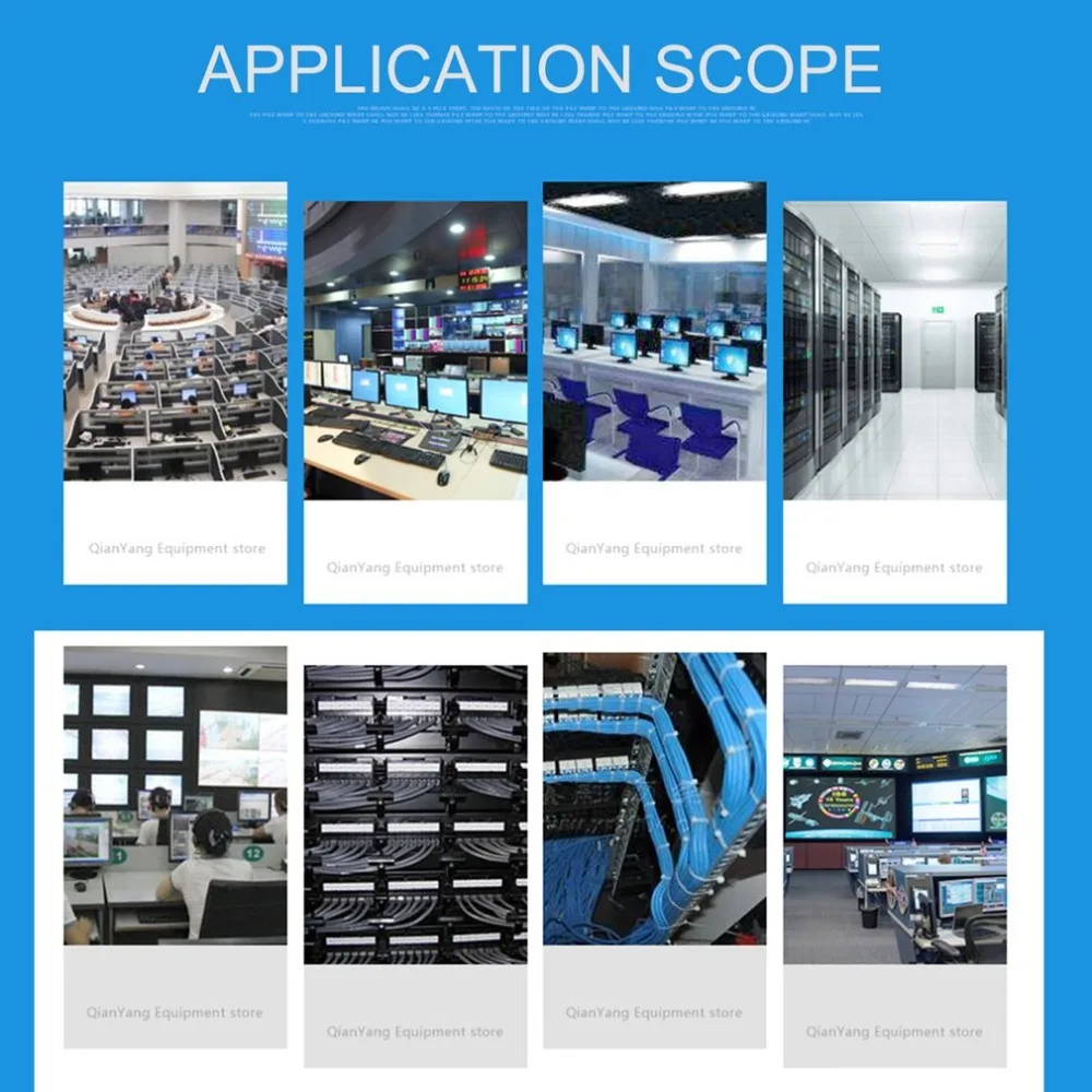 

6U Standard Server Network Cabinet Practical Data Comms Wall Rack Patch Panel Switch PDU LAN Cable Management