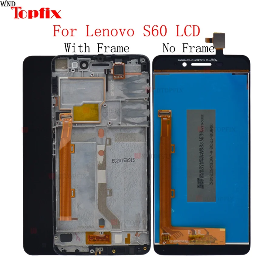 In Stock Original LCD For Lenovo s60 S60W S60T S60A Tested LCD Display Touch Screen DigitizerAssembly With Frame Replacement    (8)