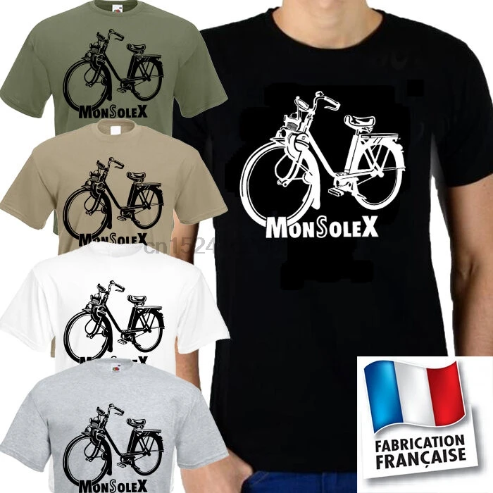 

Tee-shirt Solex V1 Velomoteur Velosolex Cyclomoteur Vintage retro 1700 2200 3800