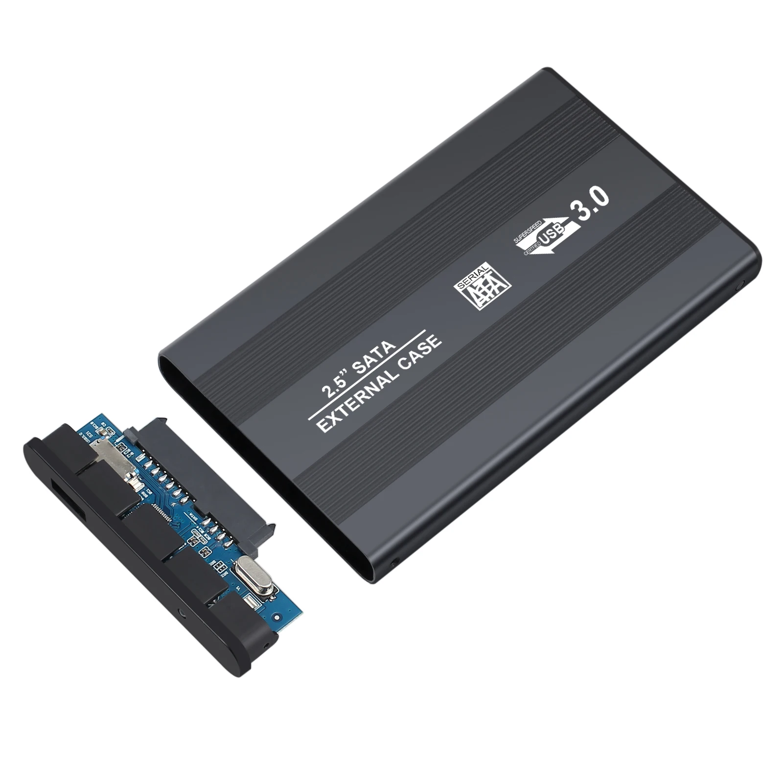 Esynic USB 3,0 внешний 2," SATA HDD SSD жесткий диск Корпус Корпуса Caddy Поддержка Windows 2000/xp/7/8/vista Mac OS8.6