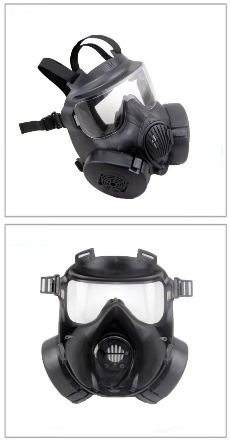 CCGK Respirator Gas Mask Military Style Skull Full Face Mask For Outdoor CS Masquerade Halloween Movie props M50 Tactical Masks (10)