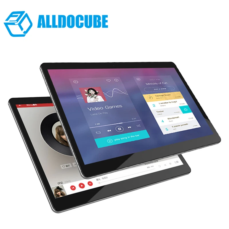 

ALLDOCUBE C5 4G LTE Phablet Phone Call Tablet 9.6'' FHD Quad Core Android 7.0 MTK6737 2GB+32GB Dual SIM Card Dual Cam Tablets PC