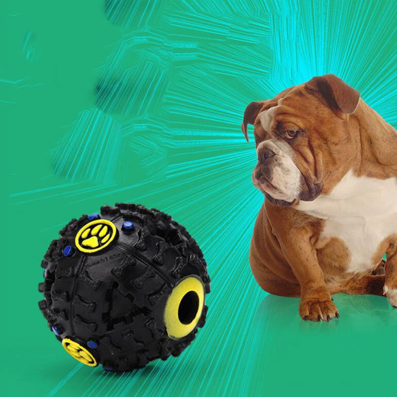 Smart Toys For Dogs Training Food Ball Dog Toy Rubber Ball Chewing Food