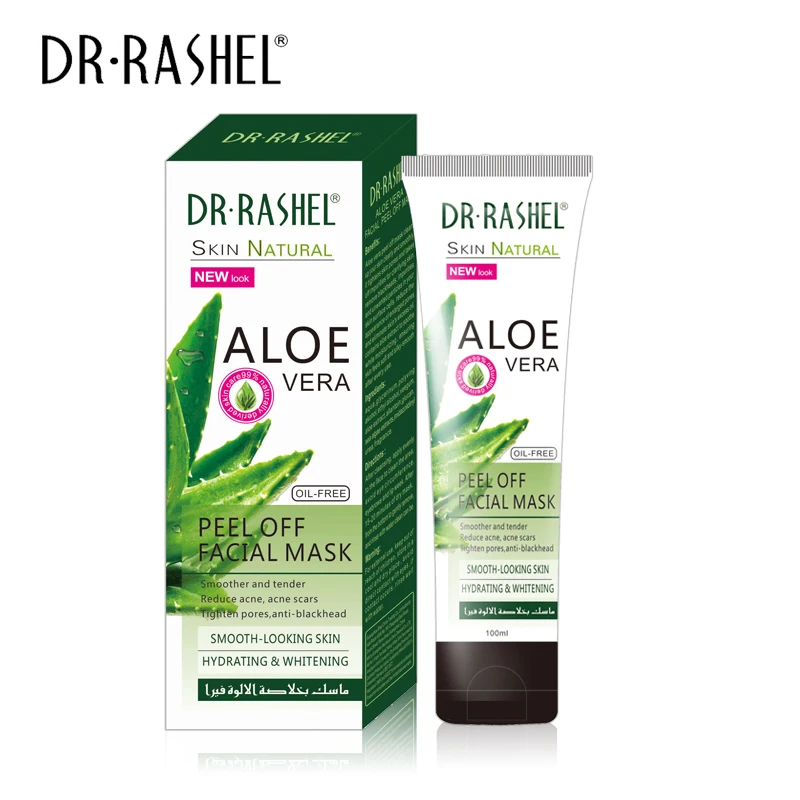 

DR.RASHEL Aloe Vera Peel Off Facial Mask Smooth Acne Reducing Face Masks Tightening Pore Anti Blackhead 100 ml