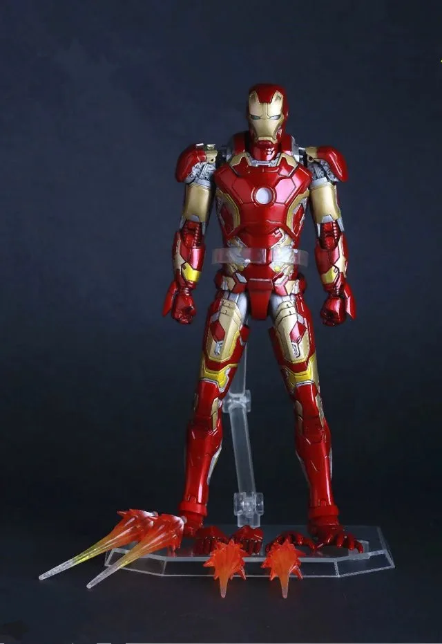 Iron Man MK43 Variant Action Figure Iron Man Mark 43 Varable Doll PVC figure Toy Brinquedos Anime 15CM