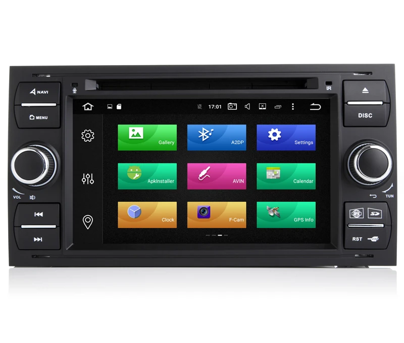 Ips Android 9,0 автомобильный DVD gps плеер для Ford Fiesta Focus C-max Galaxy Mondeo Transit Octa Core 4G ram 64G rom Радио BT Wifi DAB