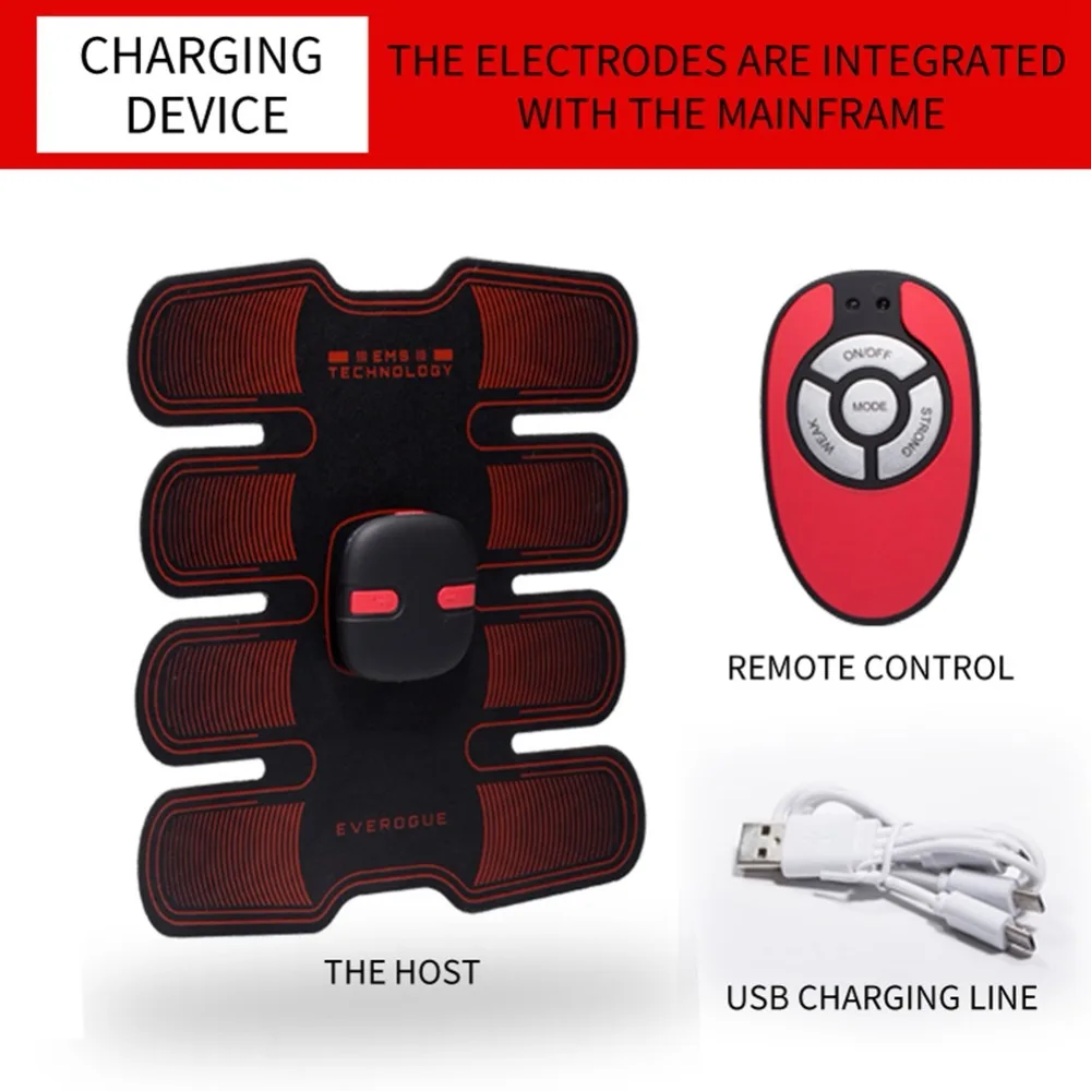 Smart EMS Stimulator Training Fitness Gear (14)