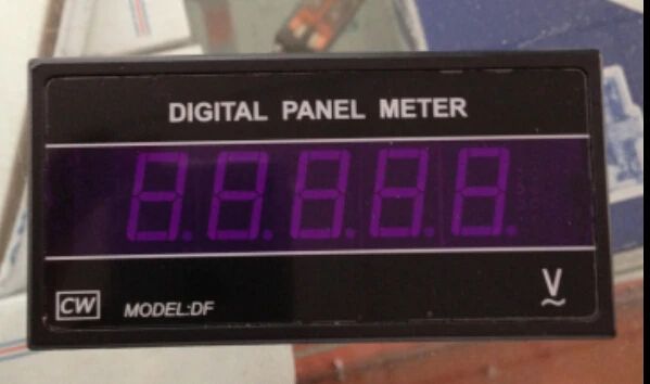 Быстрыми почтовыми службами DF4 4 1/2 цифровой ACvoltmeter преодолеть расстояние до AC500V 50/60Hz AC110V/220 V 96*48*105 мм