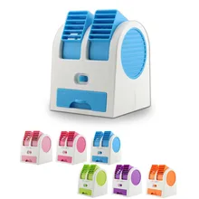 Mini Fan Cooling Portable Desktop USB Mini Air Conditioner Cooling small Desk Fan high quality cooler summer for gift