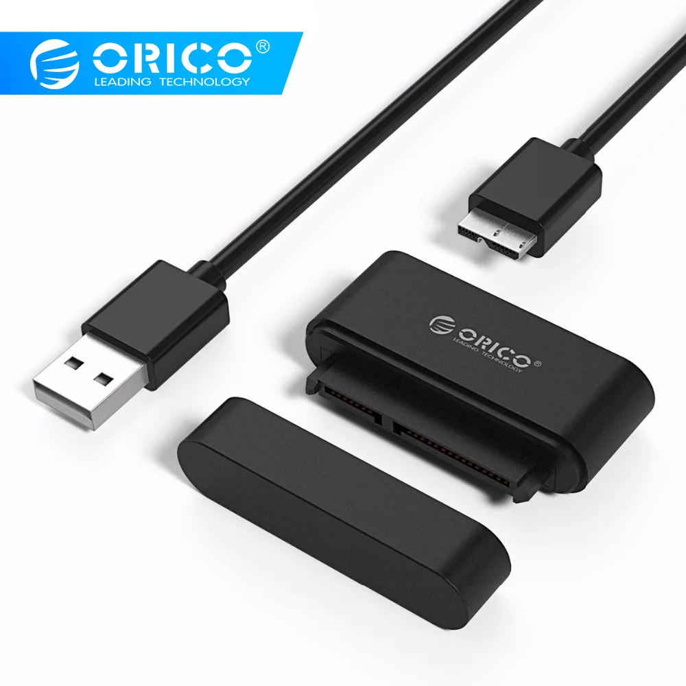 

ORICO 2.5 inch Hard Drive Adapter mini USB 3.0 Type-A to Micro B SATA 3.0 HDD Adapter Cable Converter 6 Gpbs Super Speed