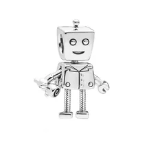 Соответственные Пандоре обаятельные браслеты Роба из валяной кожи, очаровательные романтический характер шарнирный конечностей ручной работы розы "сделай сам" Для женщин серебро 925 ювелирных изделий FL899