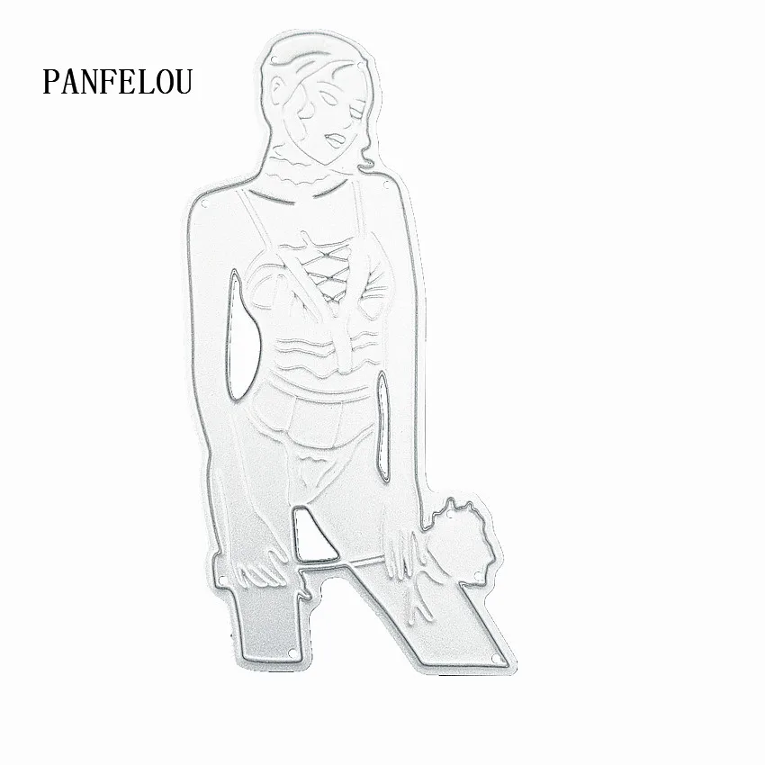 Штамповочные трафареты PANFELOU для скрапбукинга сделай сам Хэллоуина|Вырубные
