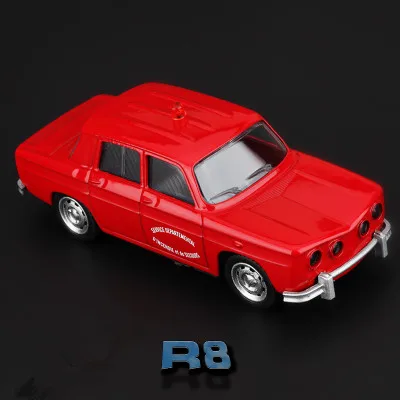 Renault R8 Высокая имитация русская Классическая Ретро модель автомобиля, Лада ВАЗ 2101, 1:43 сплав автомобиля игрушки, металлические отливки, Коллекционная модель - Цвет: Renault R8