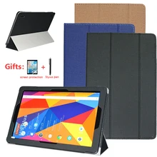 Чехол для CHUWI hi9 plus, высококачественный чехол-подставка из искусственной кожи для планшета CHUWI hi9plus 10,", защитный чехол+ 3 подарка