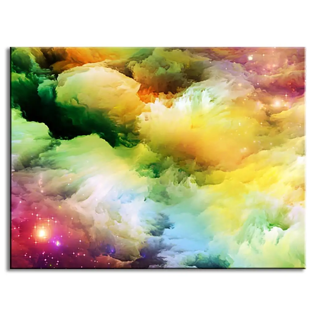 Buy 1 Pcs New Abstract Colorful Cloud In The Galaxy