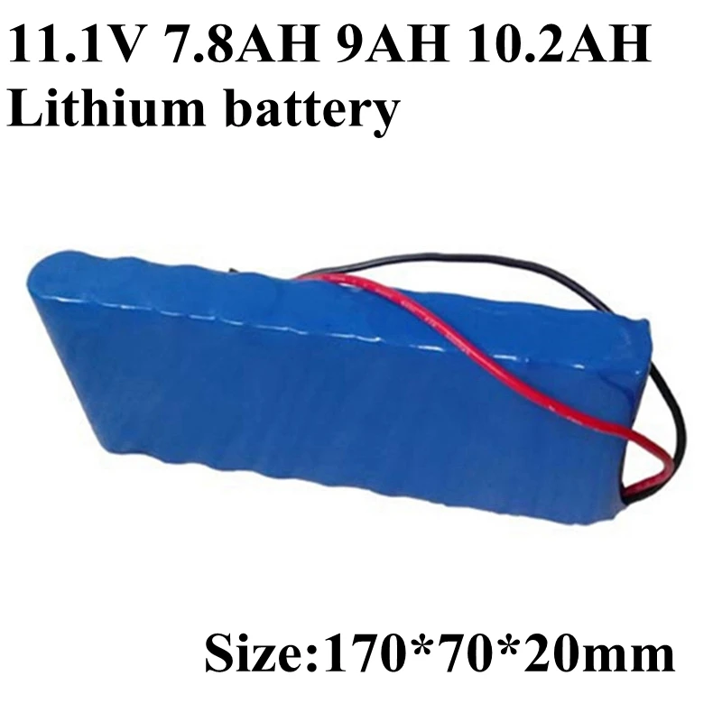 Высококачественный 11 1 V 3S3P 7800mah 9000mah 10200mah 18650 12v 9ah 8ah 10Ah для бренда аккумулятор с