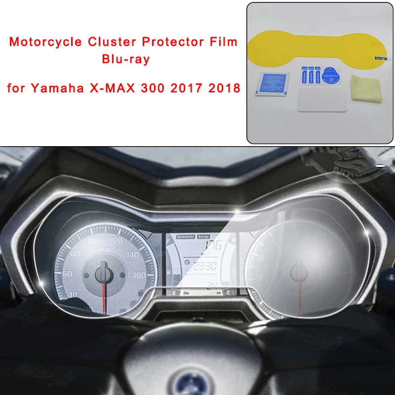 Для Yamaha X-MAX 300 кластер Защита от царапин пленка Blu-Ray Speedo приборная панель для Yamaha XMAX 300