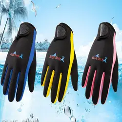 1,5 мм неопреновые перчатки для дайвинга, серфинга, подводной охоты, противоскользящие теплые перчатки для подводного плавания, модные