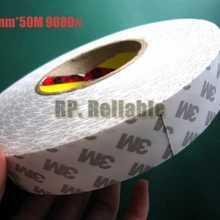 1x41 мм* 50 м 3M9080 широкое использование двух сторон клейкой ленты, высокая производительность передачи ленты