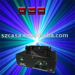 

3 Color Green+Blue Violet 140mW mixed blue laser light,dj light