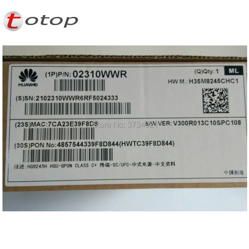 Беспроводной Терминал HUAWEI Echolife Gpon ONT терминал HG8245H 4 GE LAN и 2 голосовых порта с BBU USB