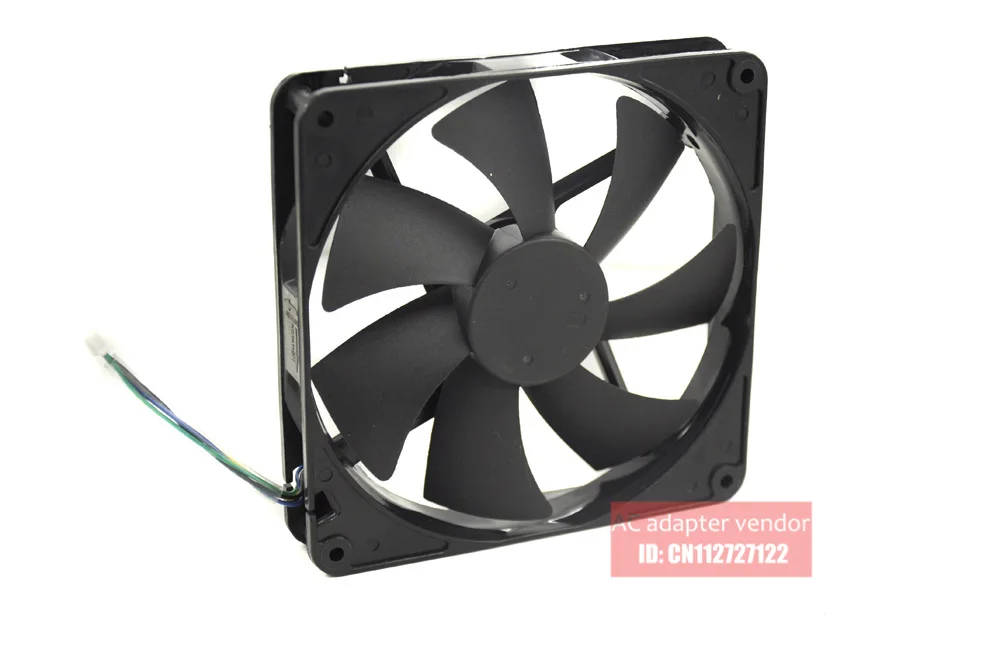 Новый YATE LOON D14BH 12 14025 14 см двойной шарикоподшипник 12V 0.70A 4 провода ШИМ Вентилятор