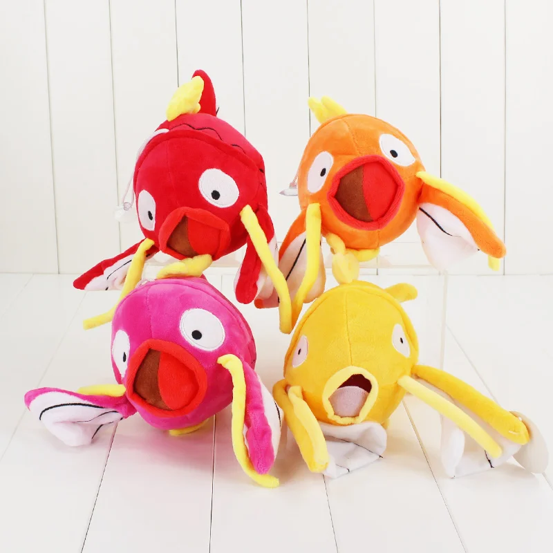 

22cm 4Style Magikarp Plush Toy Anime Soft Stuffed Plush Pendant Doll With Sucker