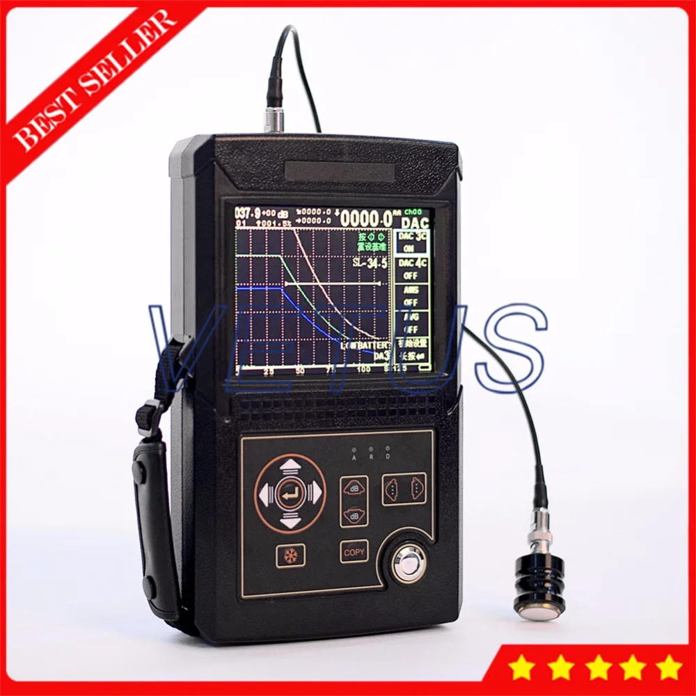 

Leeb500 USB interface Portable Digital Ultrasonic Flaw Detector with High sampling rate Rechargeable Li-ion Battery